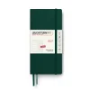 Leuchtturm1917 Planer tygodniowy z notatnikiem w kropki 2027 - - Foest Green 9 x 19 cm > Kalendarze Książkowe