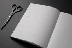 Papierniczeni Planner Monolit - - czarny