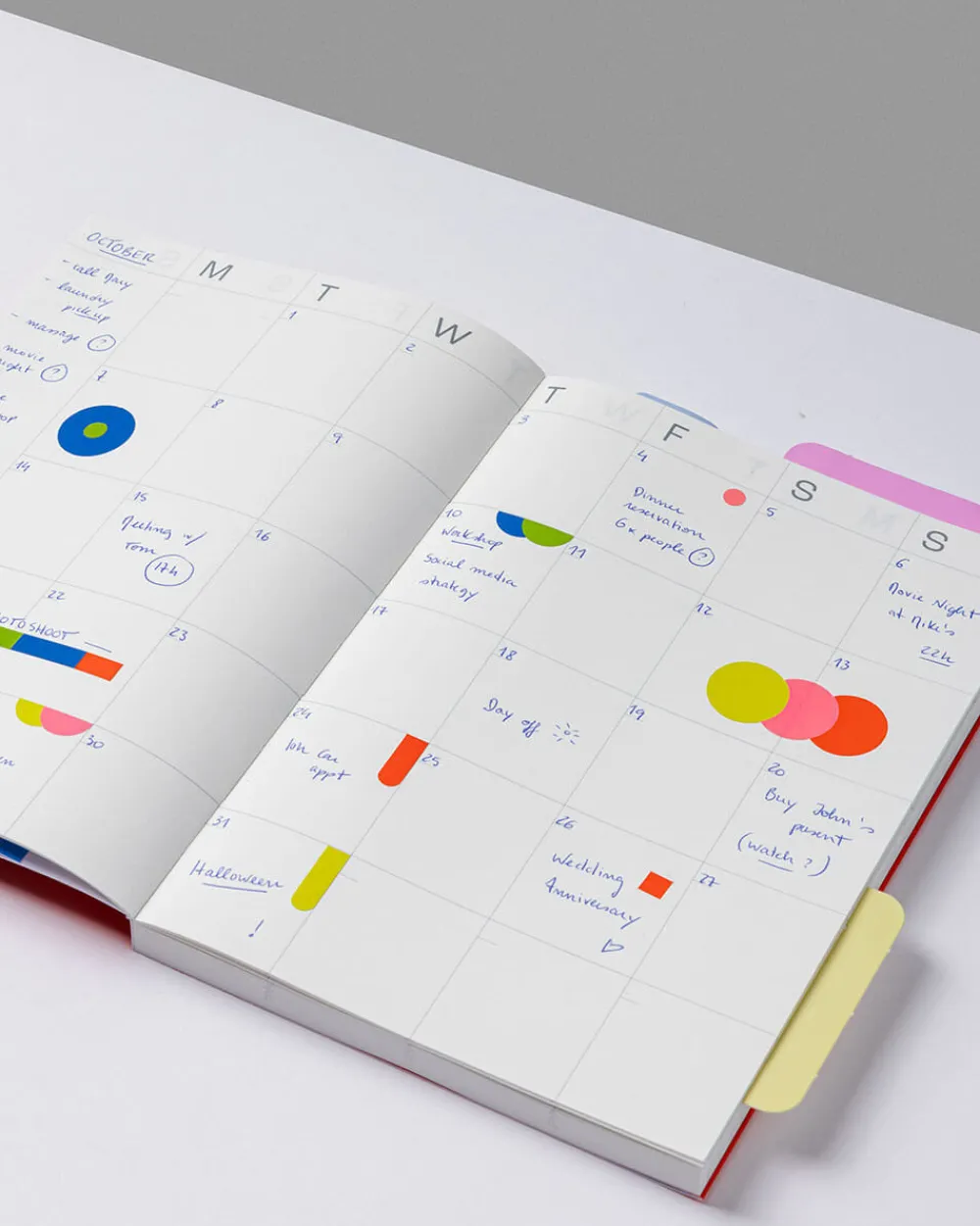 Mishmash Planner niedatowany Frames A5 - - Sand > Planery Niedatowane