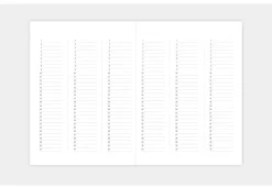 Papierniczeni Planner niedatowany Klasyk - - Anthracite, twarda okładka