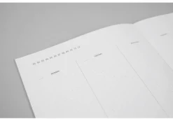Papierniczeni Planner niedatowany Klasyk - - czarny, twarda okładka