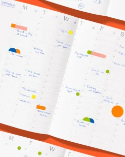 Mishmash Planner niedatowany Time-block A5 - - Sand ><noscript><img width=