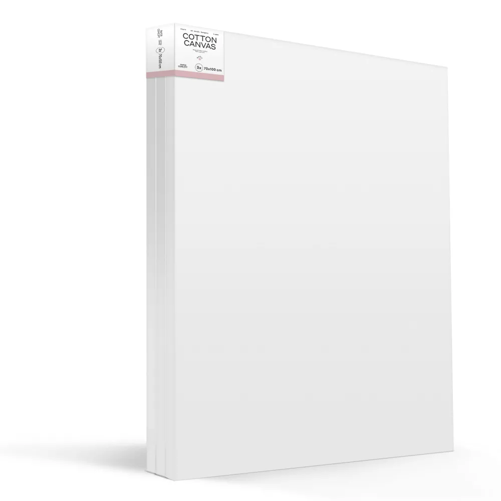PaperConcept Podobrazia bawełniane Basic - - 70 x 100 cm 3 szt. > Podobrazia