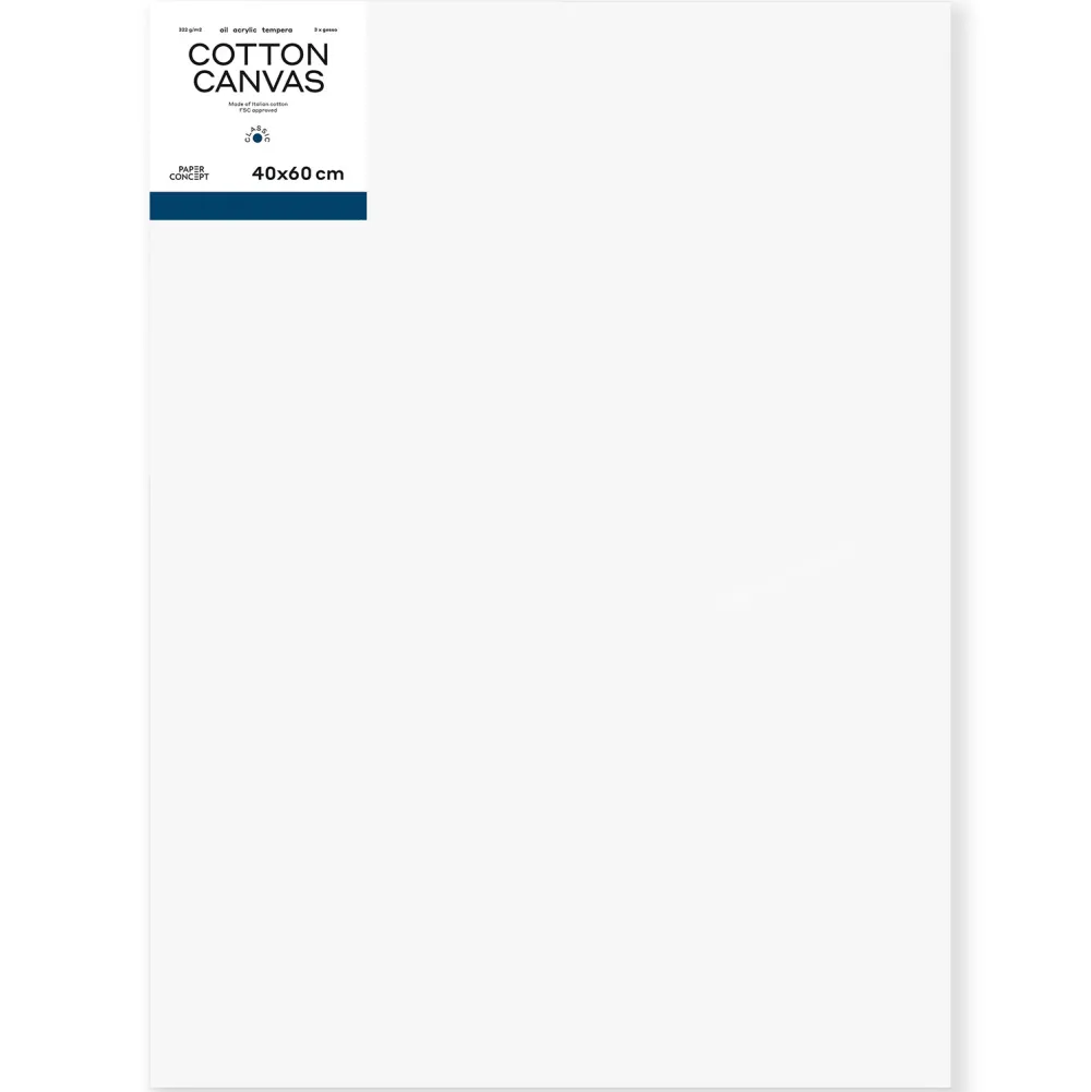 PaperConcept Podobrazie malarskie bawełniane Classic - - 40 x 60 cm