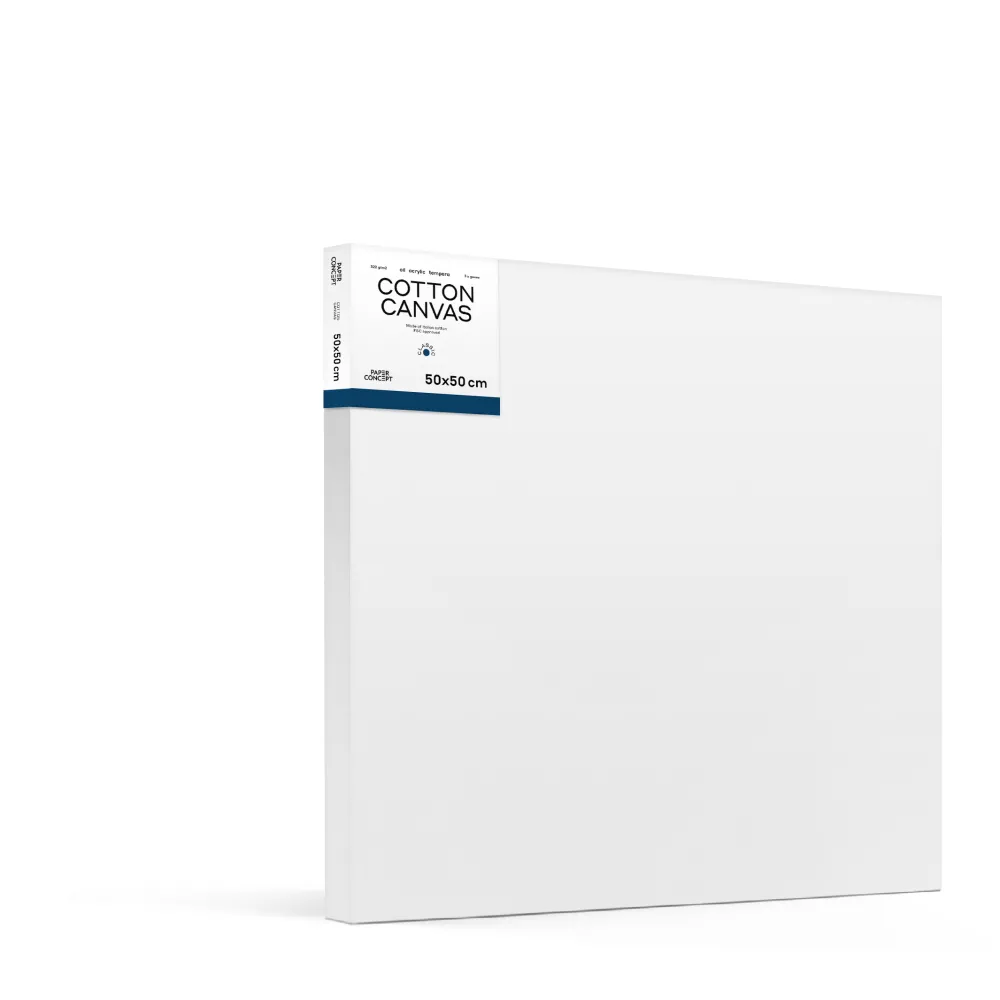 PaperConcept Podobrazie malarskie bawełniane Classic - - 50 x 50 cm