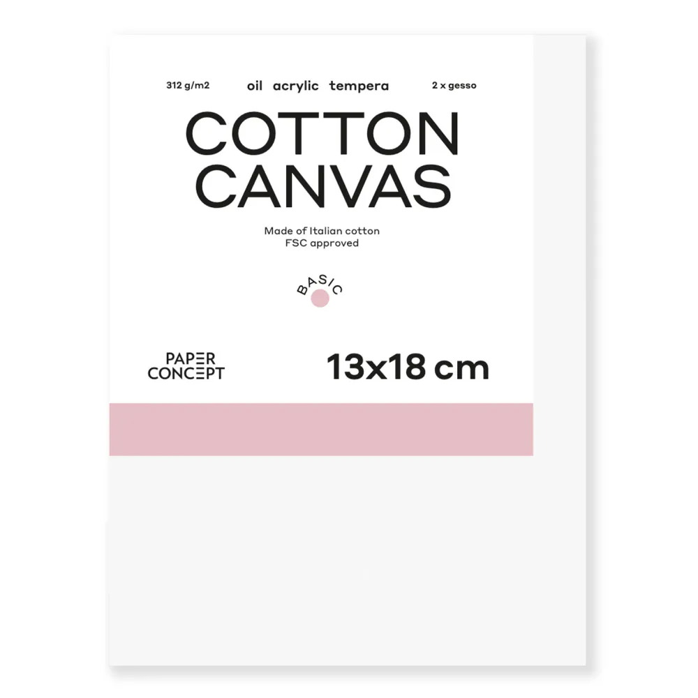 PaperConcept Podobrazie malarskie bawełniane Basic - - 20 x 30 cm > Podobrazia