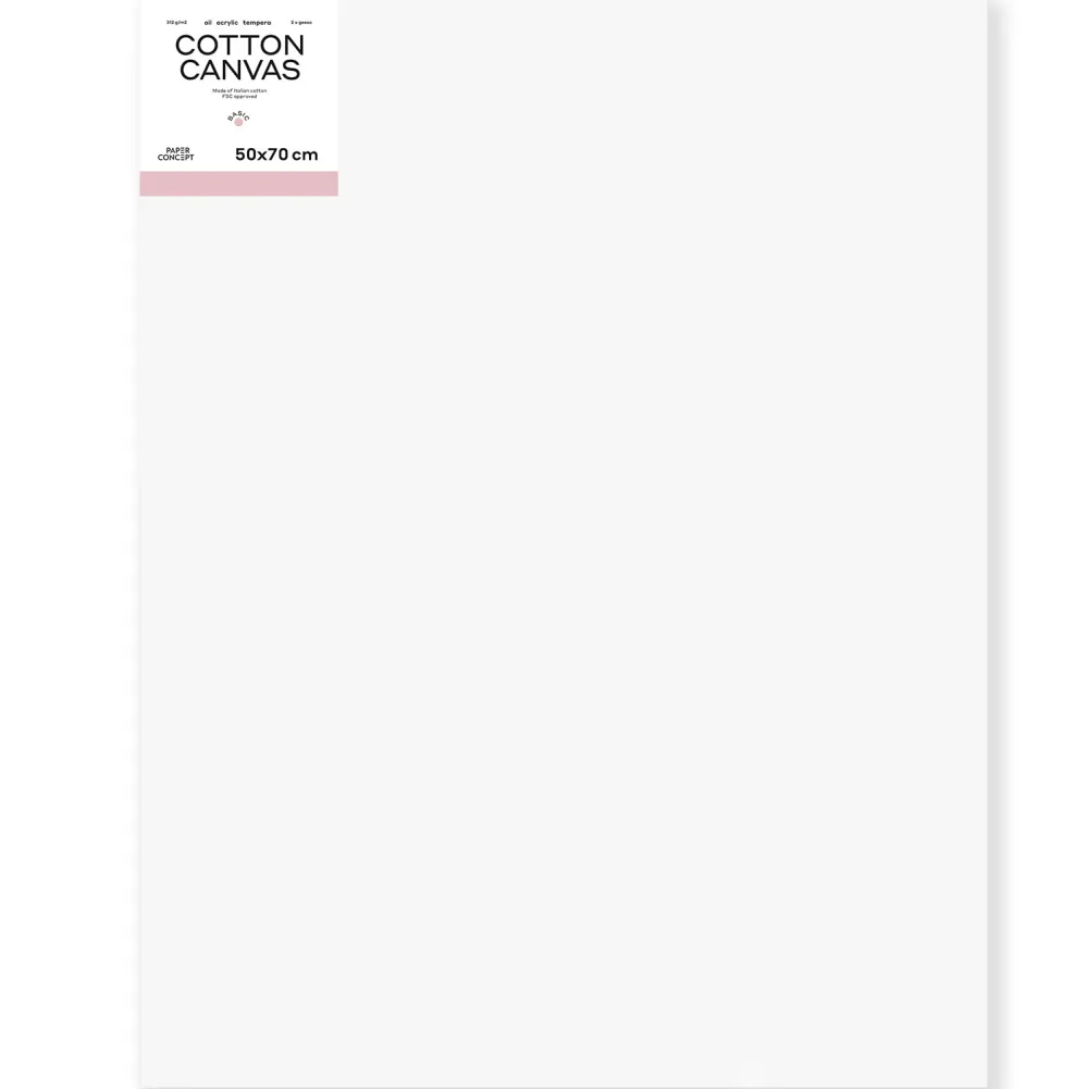 PaperConcept Podobrazie malarskie bawełniane Basic - - 50 x 70 cm