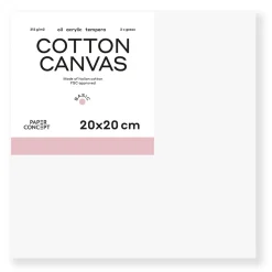 PaperConcept Podobrazie malarskie bawełniane Basic - - 20 x 20 cm