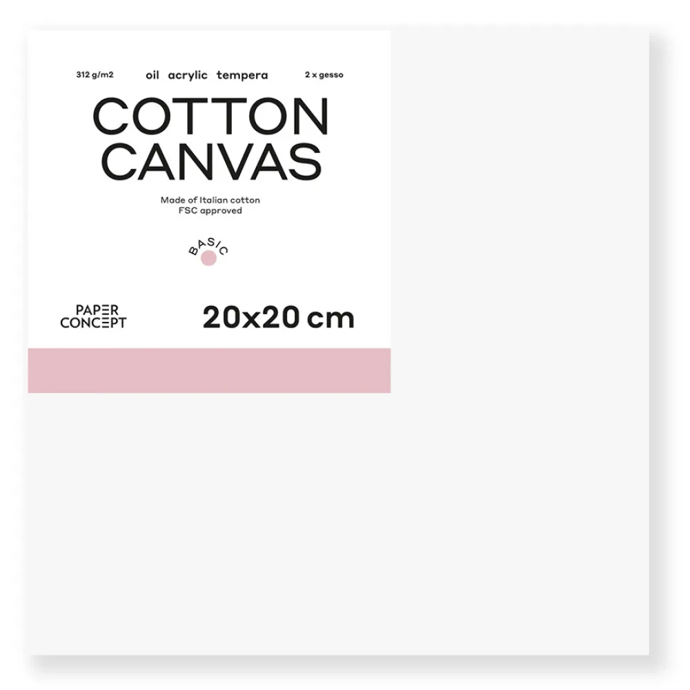 PaperConcept Podobrazie malarskie bawełniane Basic - - 24 x 30 cm > Podobrazia