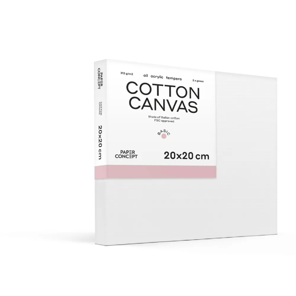 PaperConcept Podobrazie malarskie bawełniane Basic - - 24 x 30 cm > Podobrazia