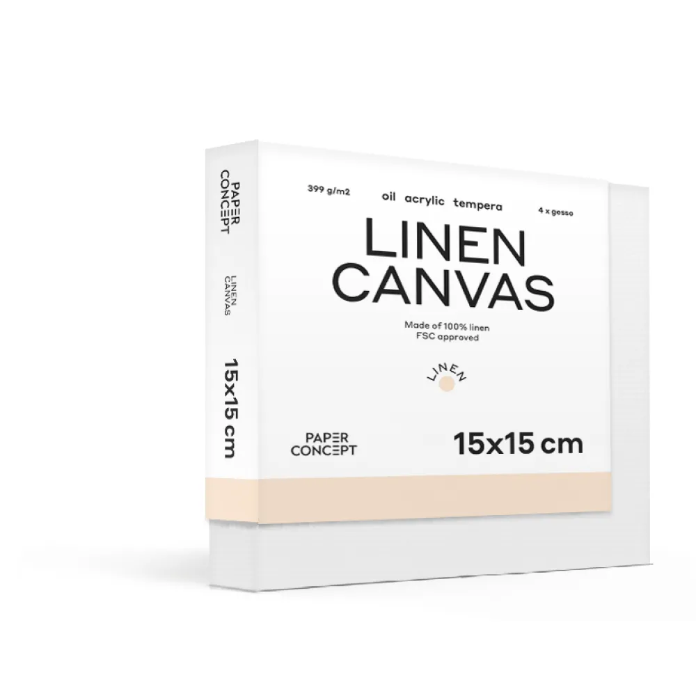 PaperConcept Podobrazie malarskie lniane Linen - - 18 x 24 cm > Podobrazia