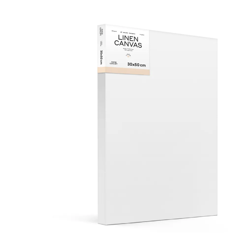 PaperConcept Podobrazie malarskie lniane Linen - - 40 x 40 cm > Podobrazia