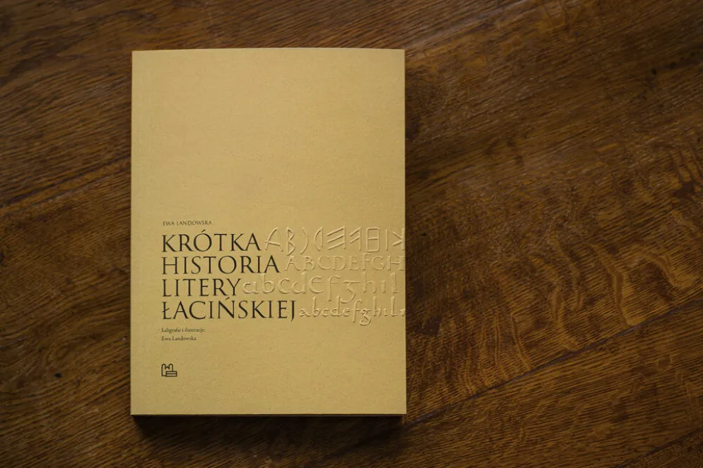 Tyniec Wydawnictwo Podręcznik do kaligrafii - Ewa Landowska - Krótka Historia Litery Łacińskiej
