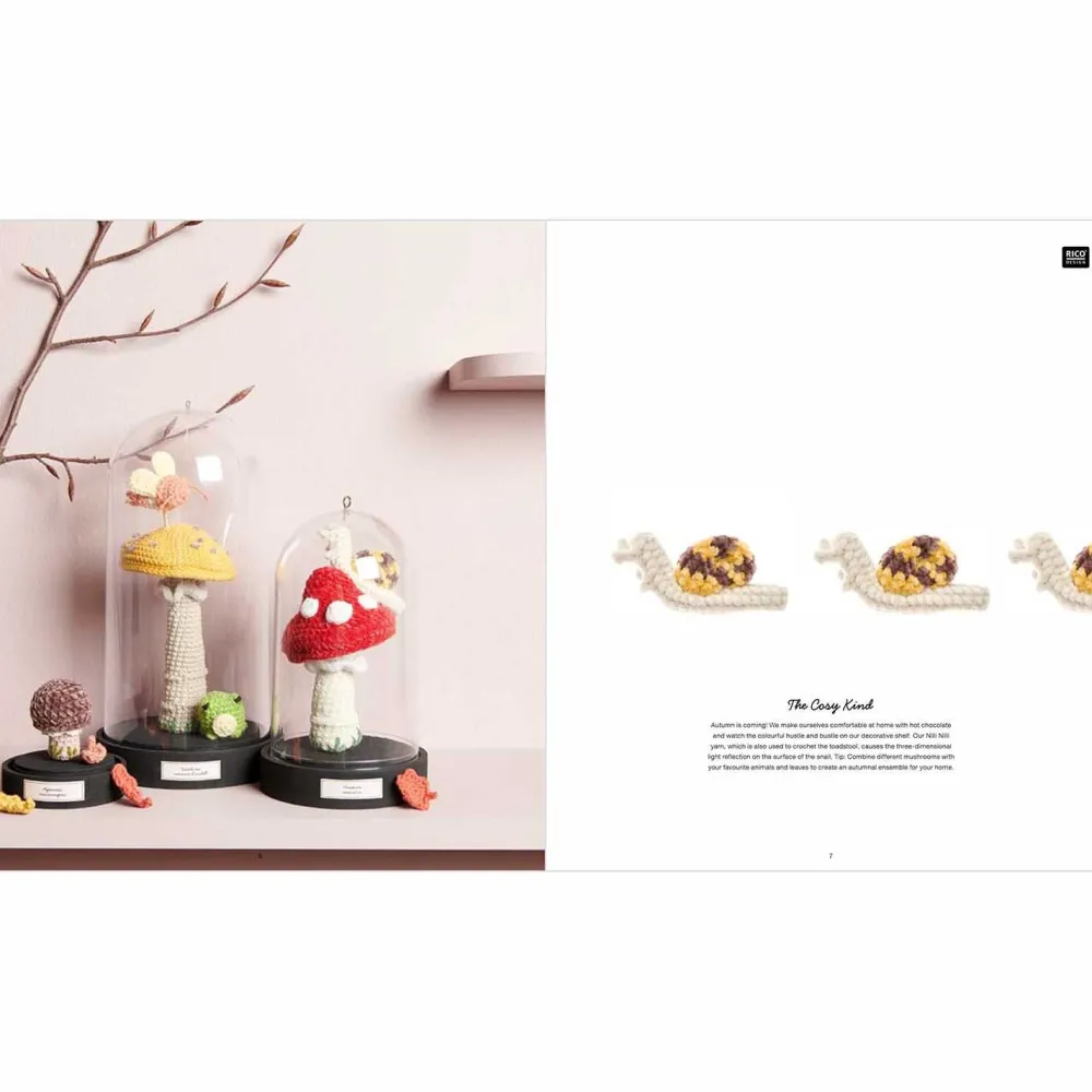 Rico Design Podręcznik, instrukcja Ricorumi - - Shroom