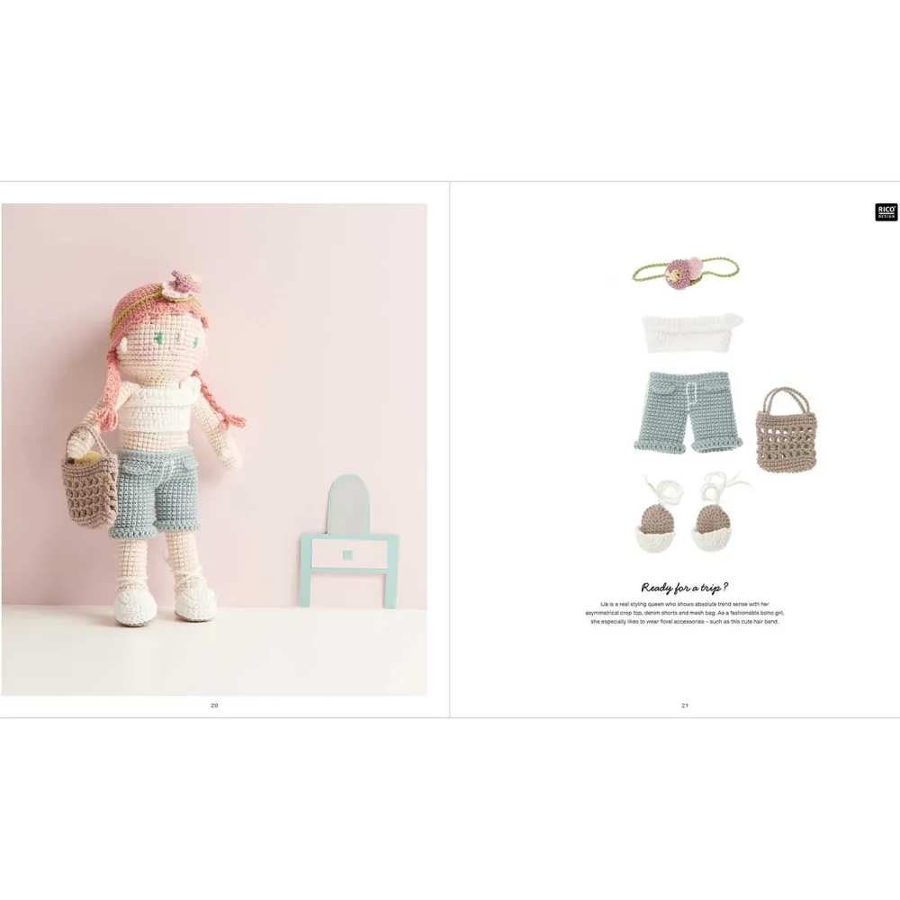 Rico Design Podręcznik, instrukcja Ricorumi - - Dollies > Podręczniki I Poradniki