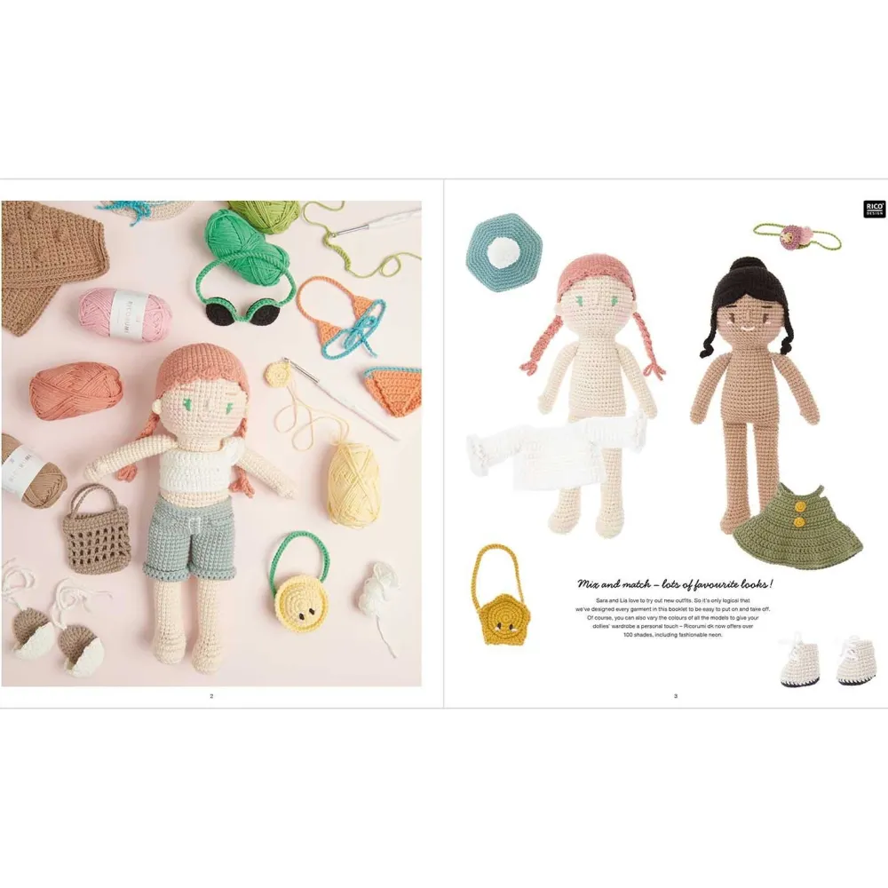 Rico Design Podręcznik, instrukcja Ricorumi - - Dollies > Podręczniki I Poradniki