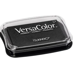 Tsukineko Poduszka z tuszem do stempli VersaColor - - Black