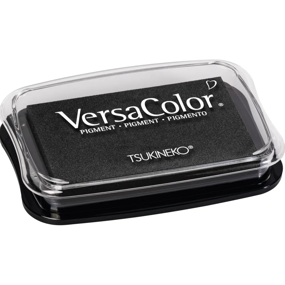 Tsukineko Poduszka z tuszem do stempli VersaColor - - Black