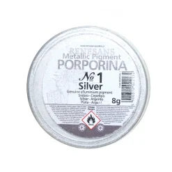 Renesans Porporina, pigment metaliczny - - srebrna, 8 g