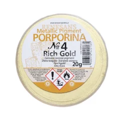 Renesans Porporina, pigment metaliczny - - złoto zielone, 20 g > Pozłotnictwo