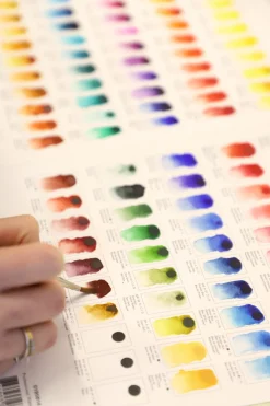 Winsor & Newton Próbnik farb Dot Card Professional Watercolour - - 109 kolorów > Farby Akwarelowe