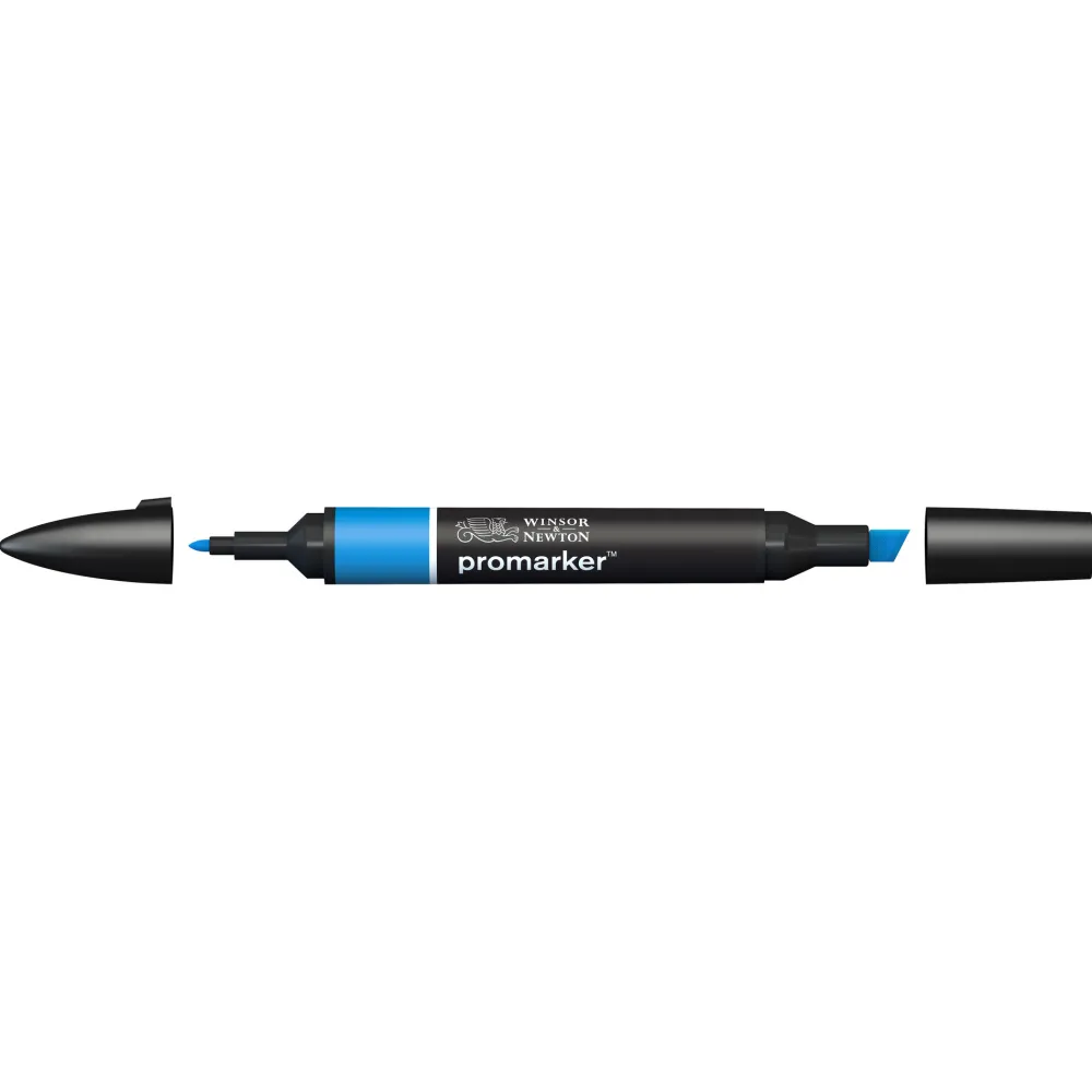 Winsor & Newton Promarker - - Azure > Markery, Brushpeny I Pisaki