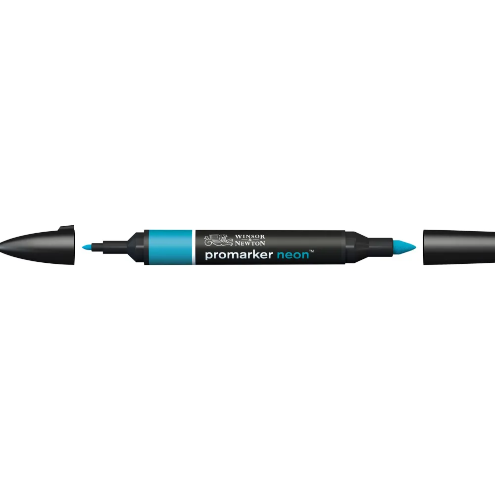 Winsor & Newton Promarker - - Neon Volt Blue > Markery, Brushpeny I Pisaki