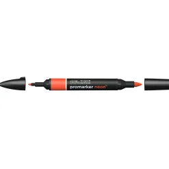 Winsor & Newton Promarker - - Neon Spark Red