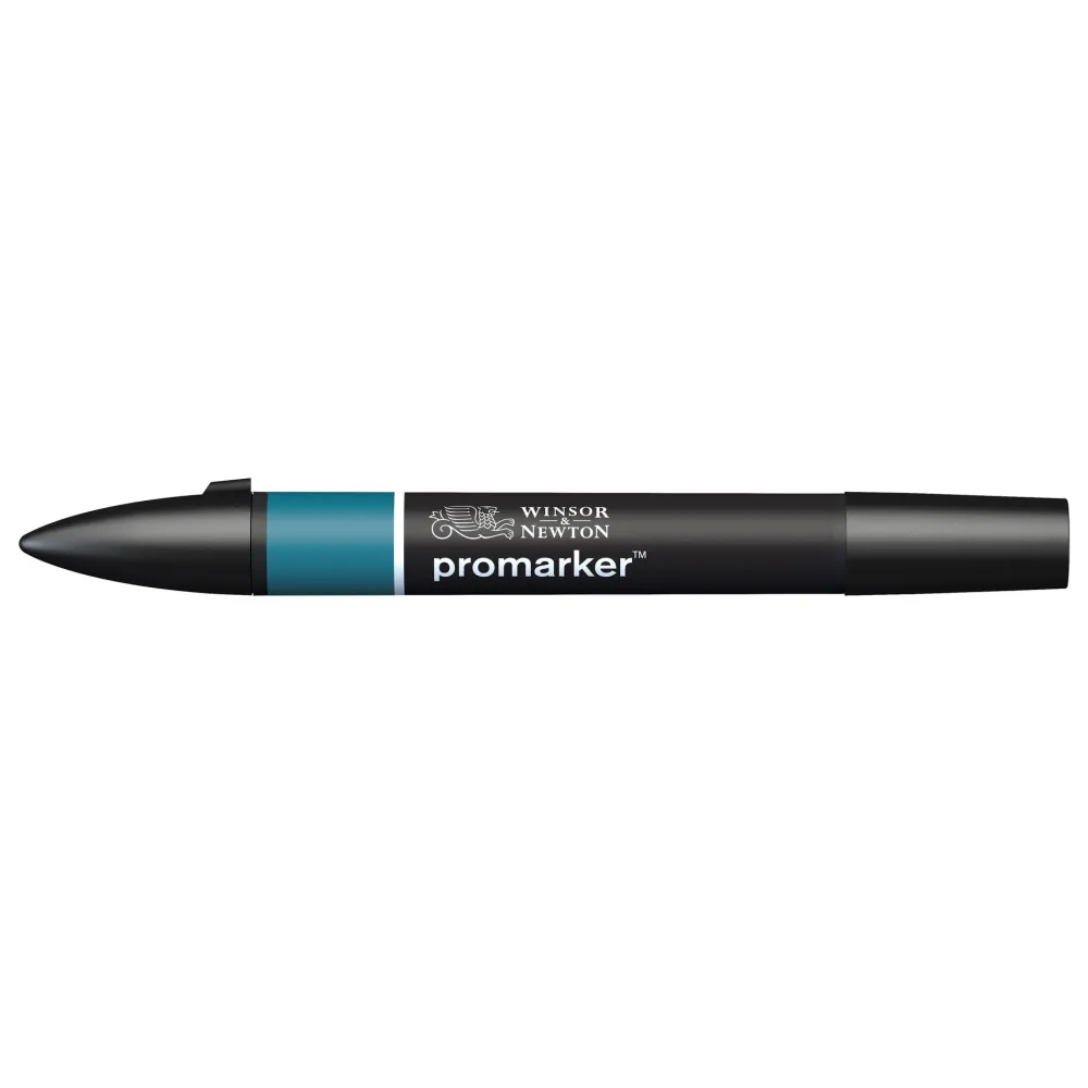 Winsor & Newton Promarker - - Petrol Blue > Markery, Brushpeny I Pisaki