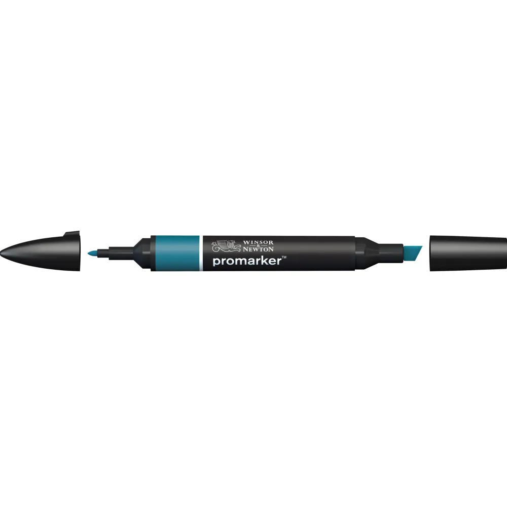 Winsor & Newton Promarker - - Petrol Blue > Markery, Brushpeny I Pisaki