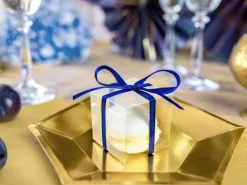 PartyDeco Pudełeczka dla gości kwadratowe - przezroczyste, 10 szt.