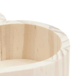 Rico Design Pudełko drewniane, szkatułka Serce - - 10 x 9,5 x 5 cm