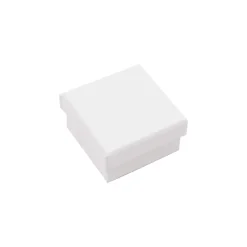 Rico Design Pudełko tekturowe - - białe, 5 x 5 x 2,5 cm