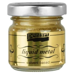 Pentart Płynny metal Liquid Metal - - antyczne złoto, 30 ml > Farby Dekoracyjne