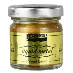 Pentart Płynny metal Liquid Metal - - brązowy, 30 ml