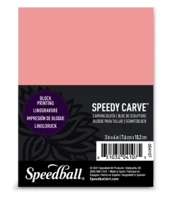 Speedball Płyta do linorytu Speedy Carve - - 7,6 x 10,2 cm
