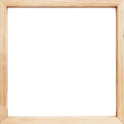 Rico Design Ramka do wyszywania, drewniana - - 45 x 45 cm