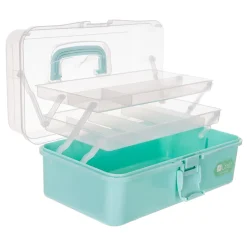 dpCraft Rozkładany organizer, kuferek - - miętowy, 33 x 20 x 14,5 cm