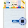Samoprzylepna kostka 3D - kwadraty, czarna > Taśmy 3D I Kostki Z Pianki