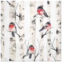 PAW Decor Collection Serwetki ozdobne - Paw - Birch Trees, 33 x 33 cm, 20 szt. > Serwetki