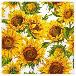 PAW Decor Collection Serwetki ozdobne - Paw - Dancing Sunflowers, 20 szt.
