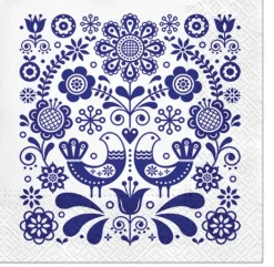 PAW Decor Collection Serwetki ozdobne - Paw - Folk Stamp, 20 szt. > Serwetki