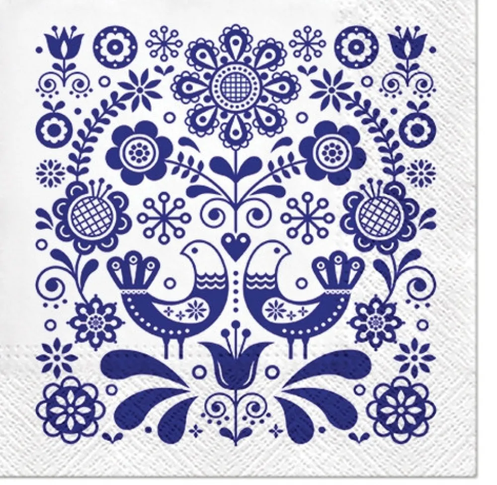 PAW Decor Collection Serwetki ozdobne - Paw - Folk Stamp, 20 szt. > Serwetki