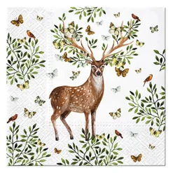 PAW Decor Collection Serwetki ozdobne - Paw - Forest Antlers, 20 szt.