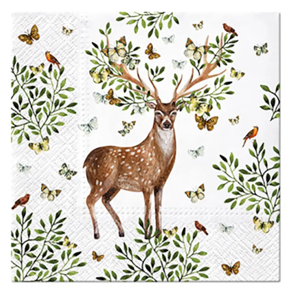PAW Decor Collection Serwetki ozdobne - Paw - Forest Antlers, 20 szt.