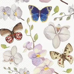 PAW Decor Collection Serwetki ozdobne - Paw - Orchidea Butterfly, 20 szt.