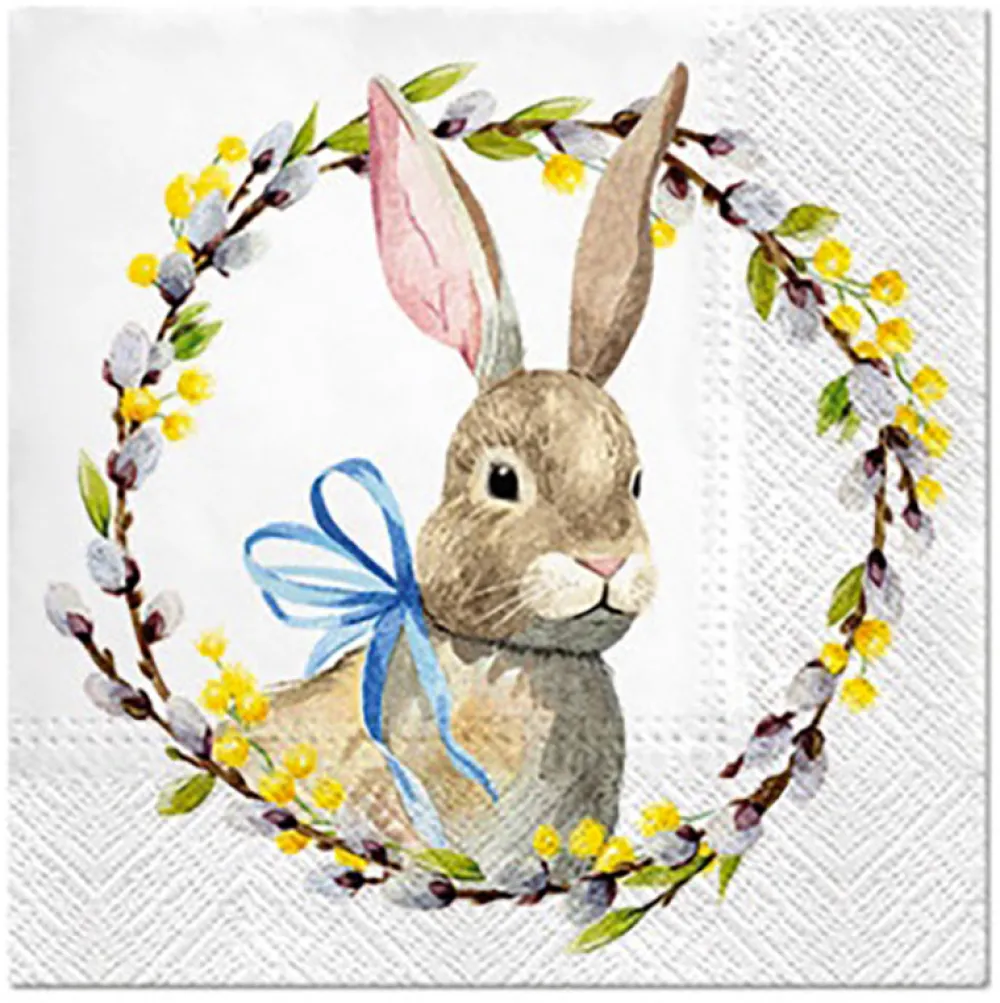 PAW Decor Collection Serwetki ozdobne - Paw - Rabbit with Catkins, 20 szt. > Serwetki