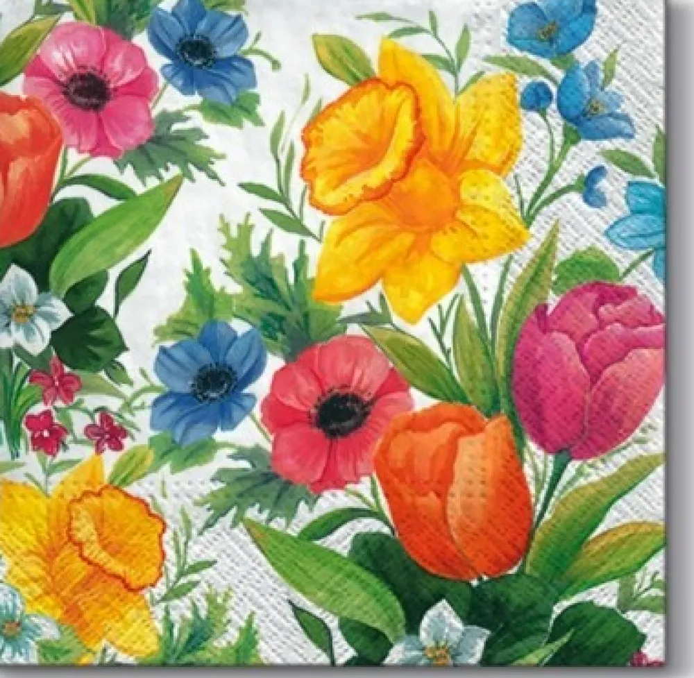 PAW Decor Collection Serwetki ozdobne - Paw - Spring Meadow, 20 szt.