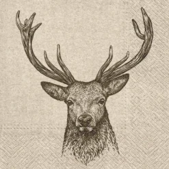 PAW Decor Collection Serwetki ozdobne We Care - Paw - Deer, 20 szt.