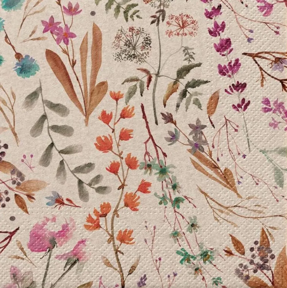 PAW Decor Collection Serwetki ozdobne We Care - Paw - Dried Floral Bouquet, 20 szt. > Serwetki